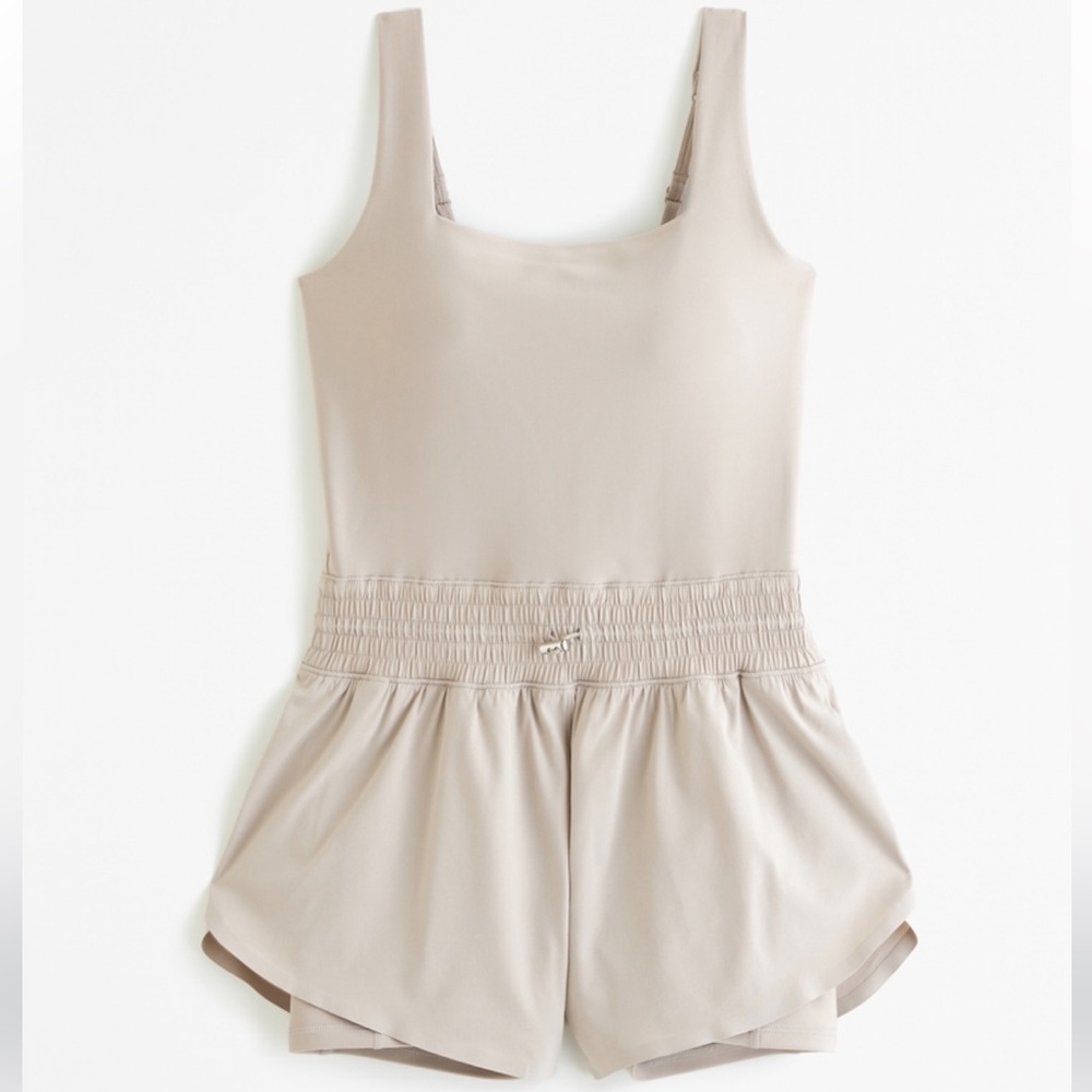 Abercrombie & Fitch Cream Romper